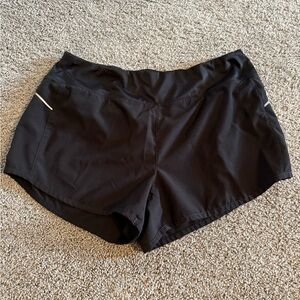 Reebok Women's Black Athletic Shorts